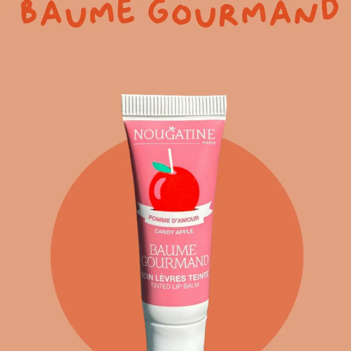 Baume Gourmand pour les lèvres "rose"
